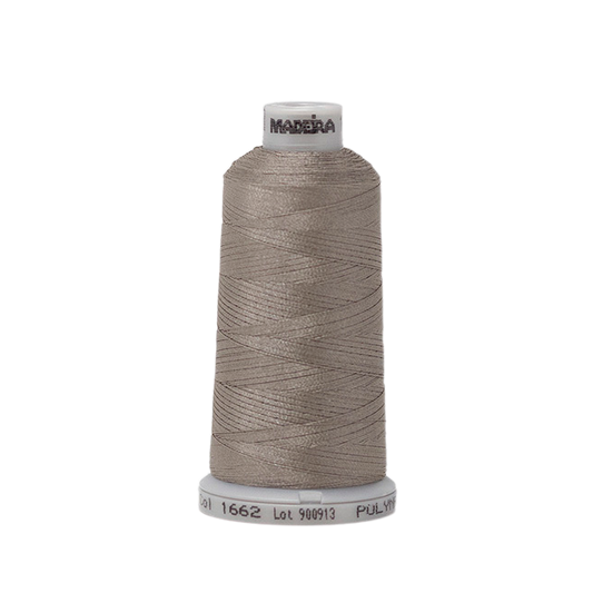 1662 Brown Gray PolyNeon 40 Embroidery Thread