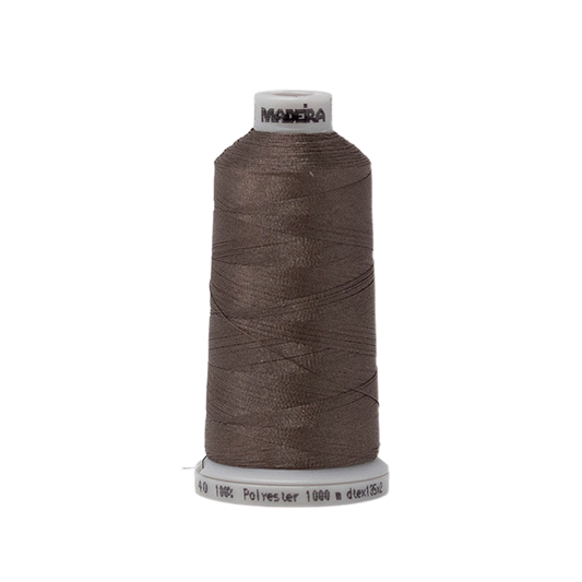 1663 Brown Gray PolyNeon 40 Embroidery Thread