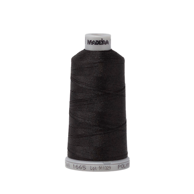 1665 Gray PolyNeon 40 Embroidery Thread