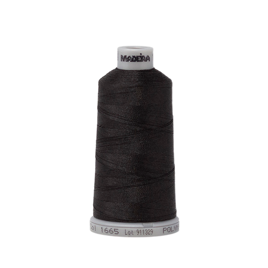 1665 Gray PolyNeon 40 Embroidery Thread