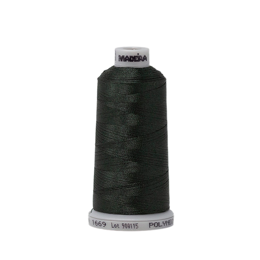 1669 Green PolyNeon 40 Embroidery Thread