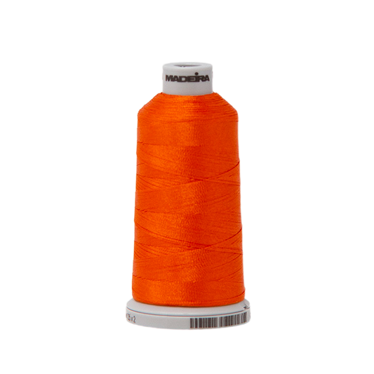 1678 Orange PolyNeon 40 Embroidery Thread