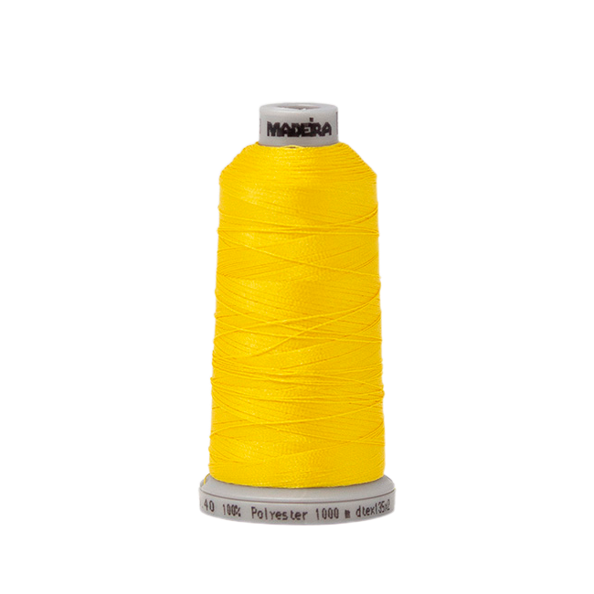 1683 Yellow PolyNeon 40 Embroidery Thread