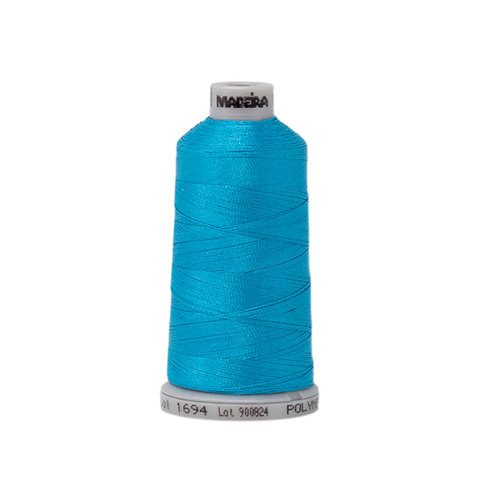 1694 Blue Green PolyNeon 40 Embroidery Thread
