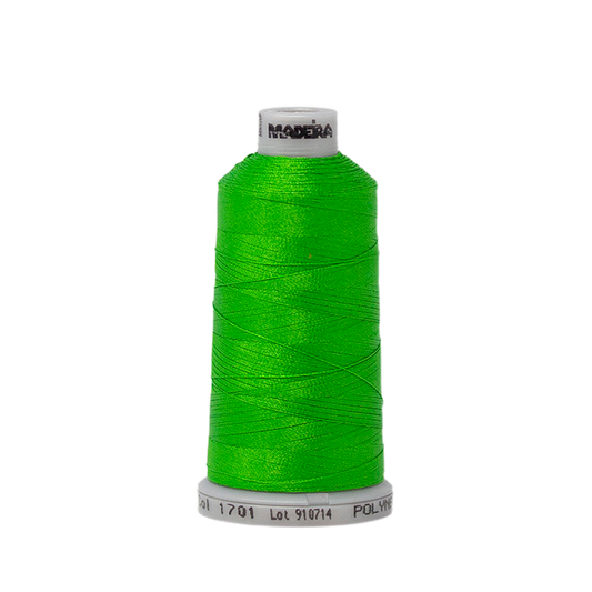1701 Green PolyNeon 40 Embroidery Thread
