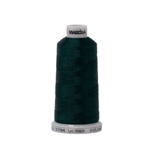1704 Green PolyNeon 40 Embroidery Thread