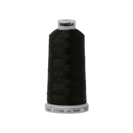 1705 Green PolyNeon 40 Embroidery Thread
