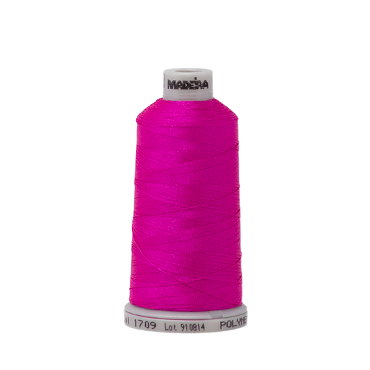 1709 Pink PolyNeon 40 Embroidery Thread