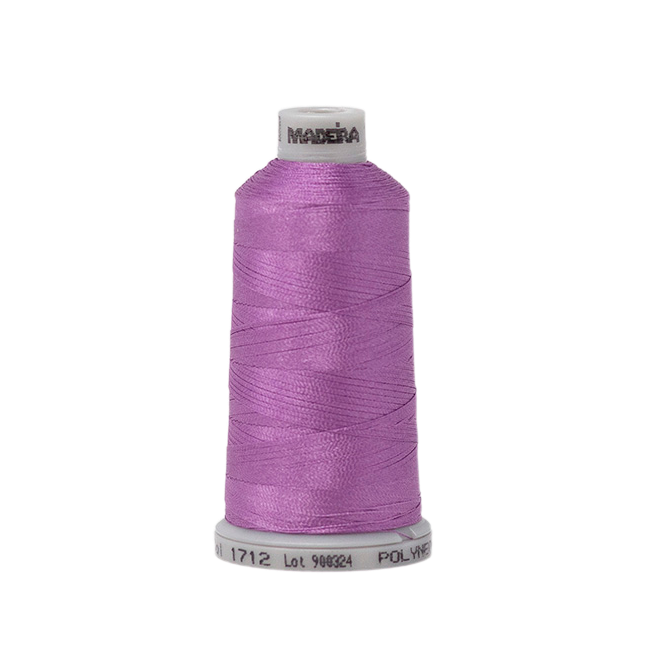 1712 Purple PolyNeon 40 Embroidery Thread