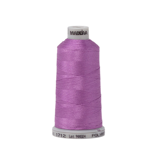 1712 Purple PolyNeon 40 Embroidery Thread