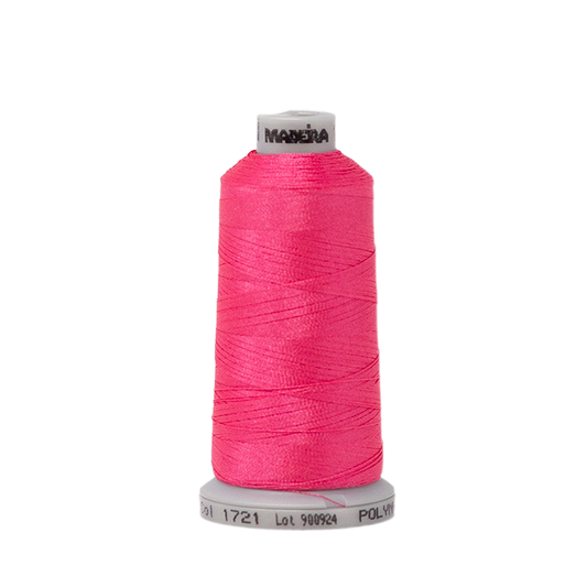 1721 Pink PolyNeon 40 Embroidery Thread