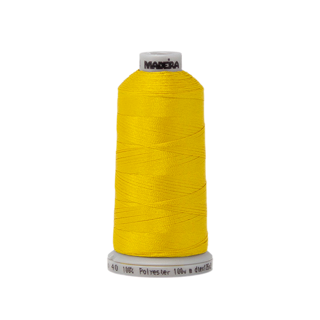 1724 Yellow PolyNeon 40 Embroidery Thread