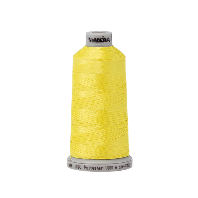 1727 Yellow PolyNeon 40 Embroidery Thread