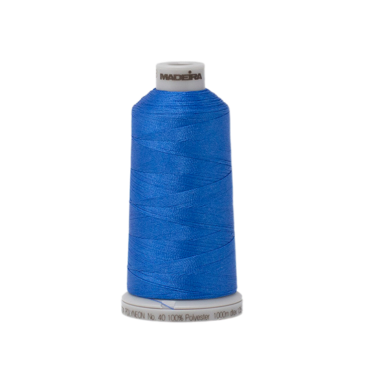 1733 Blue PolyNeon 40 Embroidery Thread