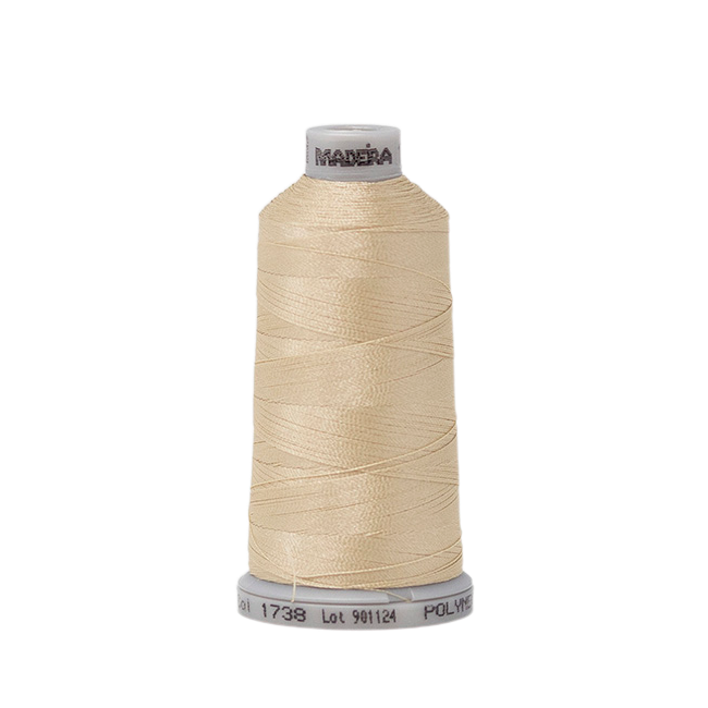 1738 Beige PolyNeon 40 Embroidery Thread
