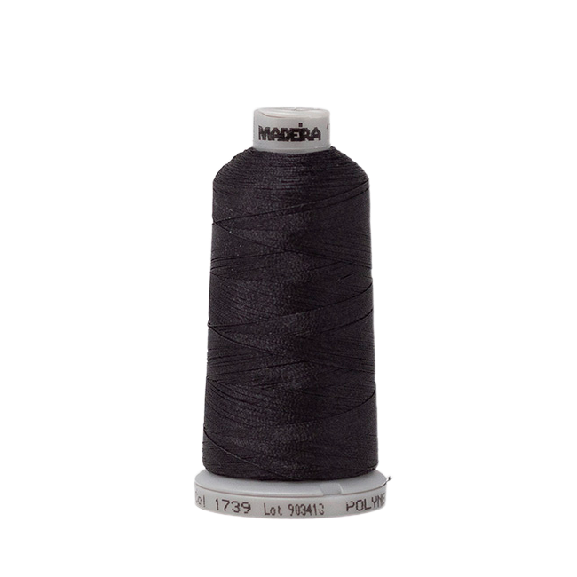 1739 Gray PolyNeon 40 Embroidery Thread