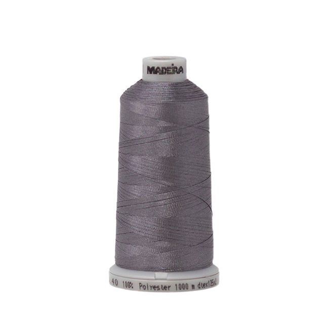 1741 Gray PolyNeon 40 Embroidery Thread