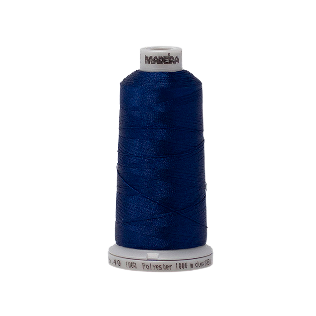 1742 Blue PolyNeon 40 Embroidery Thread