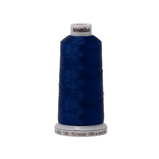 1742 Blue PolyNeon 40 Embroidery Thread