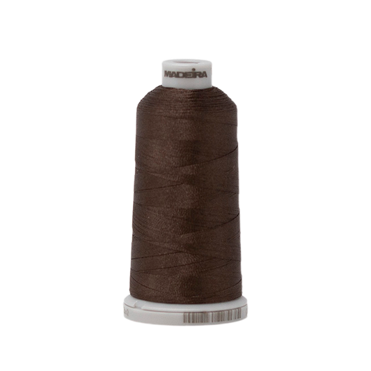 1744 Brown PolyNeon 40 Embroidery Thread