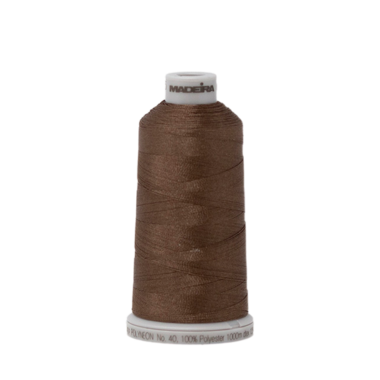 1745 Brown PolyNeon 40 Embroidery Thread