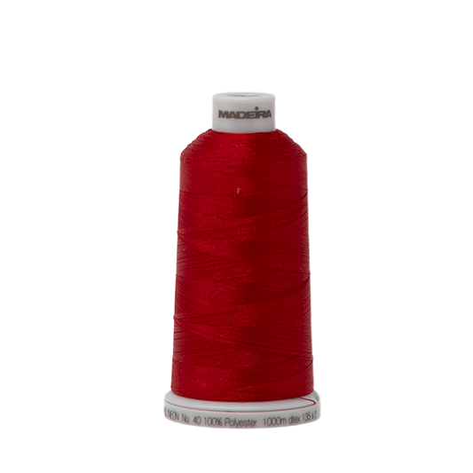 1747 Red PolyNeon 40 Embroidery Thread