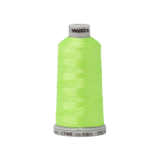 1748 Green PolyNeon 40 Embroidery Thread