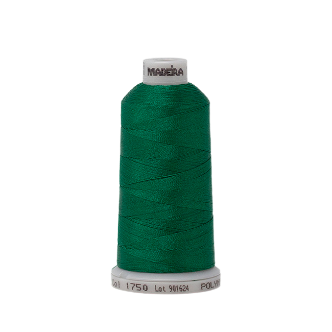 1750 Green PolyNeon 40 Embroidery Thread