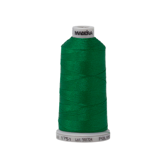 1751 Green PolyNeon 40 Embroidery Thread