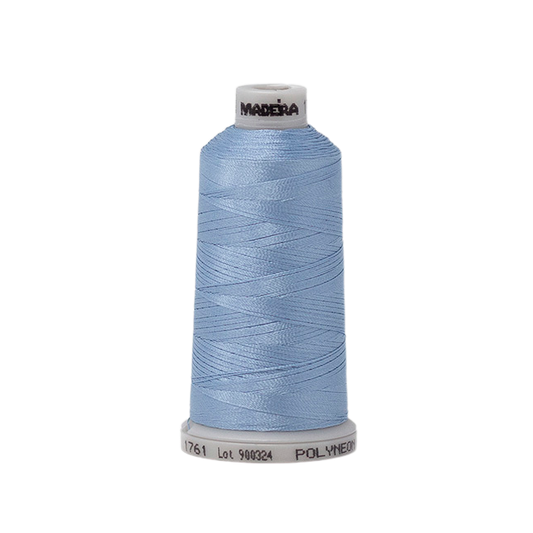 1761 Blue Gray PolyNeon 40 Embroidery Thread