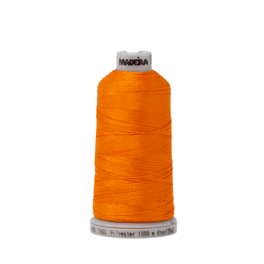 1765 Orange PolyNeon 40 Embroidery Thread