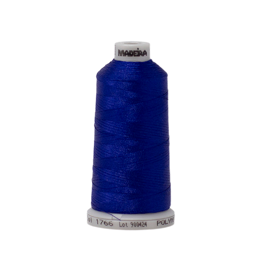 1766 Blue PolyNeon 40 Embroidery Thread