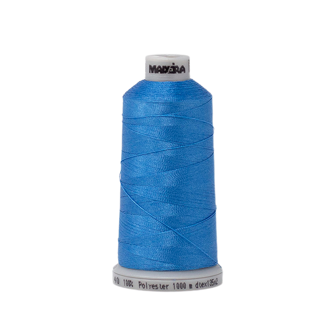 1828 Blue PolyNeon 40 Embroidery Thread
