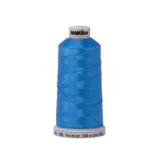 1828 Blue PolyNeon 40 Embroidery Thread