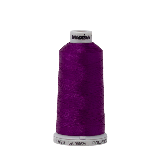 1833 Purple PolyNeon 40 Embroidery Thread