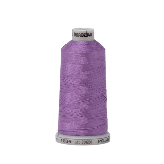 1834 Purple PolyNeon 40 Embroidery Thread