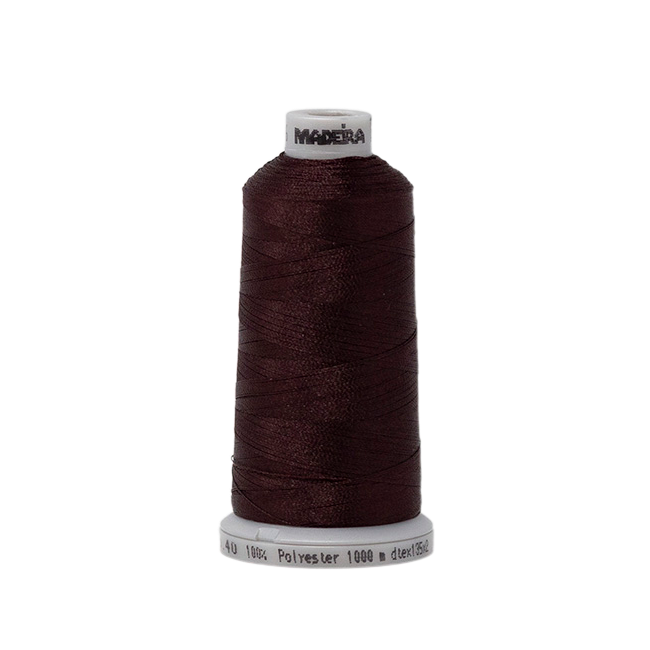 1836 Brown PolyNeon 40 Embroidery Thread