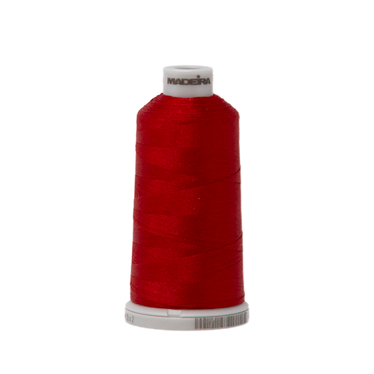 1839 Red PolyNeon 40 Embroidery Thread