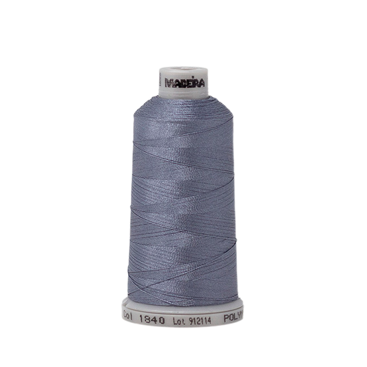 1840 Gray PolyNeon 40 Embroidery Thread