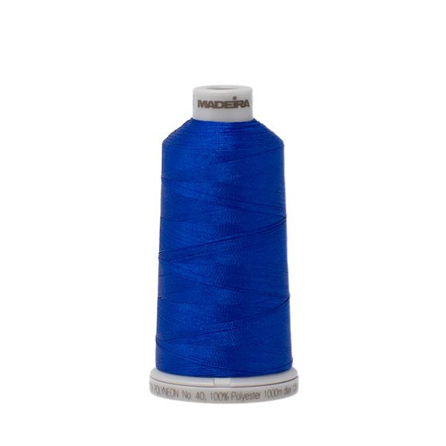 1842 Blue PolyNeon 40 Embroidery Thread
