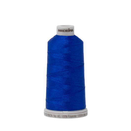1842 Blue PolyNeon 40 Embroidery Thread