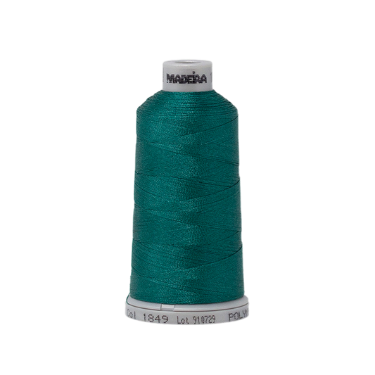 1849 Green PolyNeon 40 Embroidery Thread