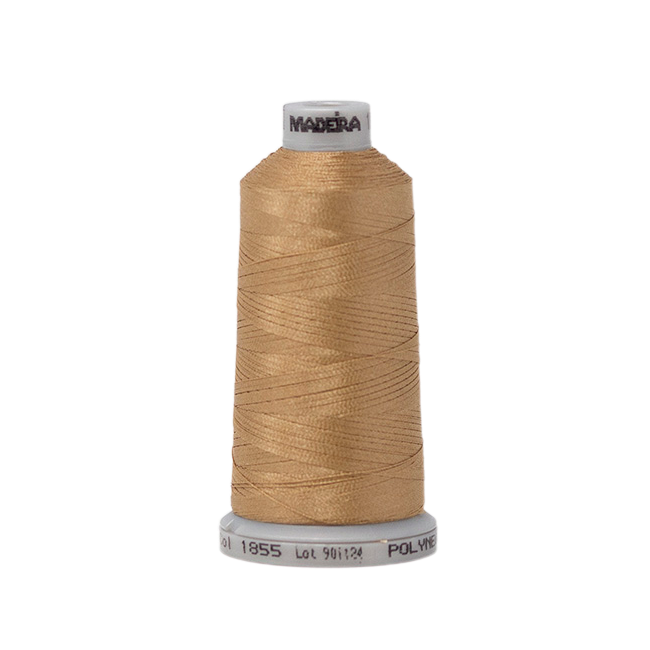 1855 Brown PolyNeon 40 Embroidery Thread