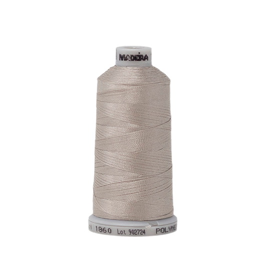 1860 Brown Gray PolyNeon 40 Embroidery Thread