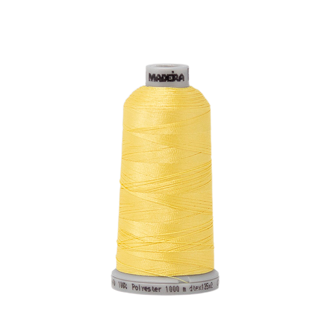 1861 Yellow PolyNeon 40 Embroidery Thread
