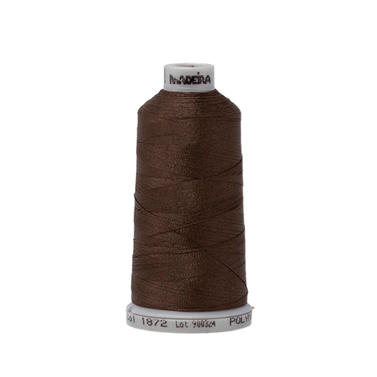 1872 Brown PolyNeon 40 Embroidery Thread