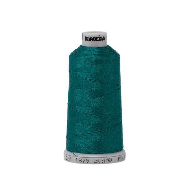 1879 Green PolyNeon 40 Embroidery Thread