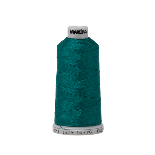 1879 Green PolyNeon 40 Embroidery Thread