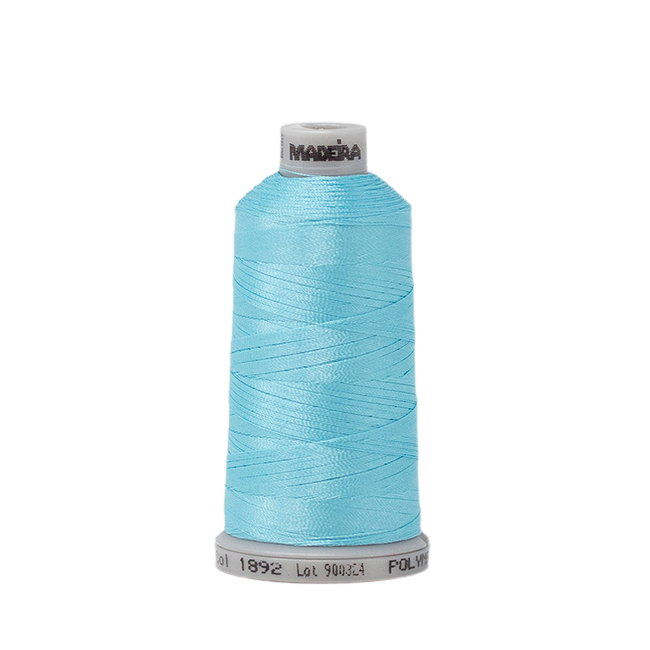 1892 Blue Green PolyNeon 40 Embroidery Thread