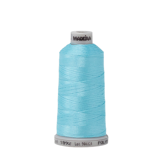1892 Blue Green PolyNeon 40 Embroidery Thread